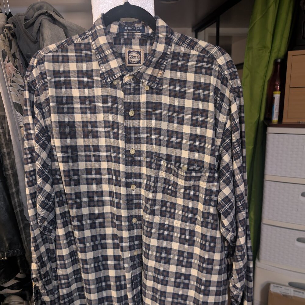 G H Bass Flannel